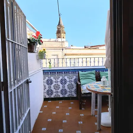 Top Atico Estudio Plaza Del Arenal - Terraza Con Vistas Jerez de la Frontera Buitenkant foto
